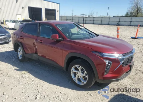 2025 Chevrolet Trax Ls z USA, uszkodzony, nr VIN KL77LFEP1SC178240